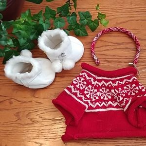 🧸 4/ $20 🧸 Build-A-Bear Winter Sweater Outfit
